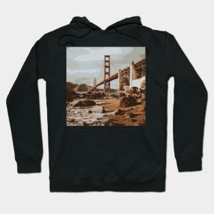 Golden Gate Bridge San Francisco I Travel Cities Hoodie